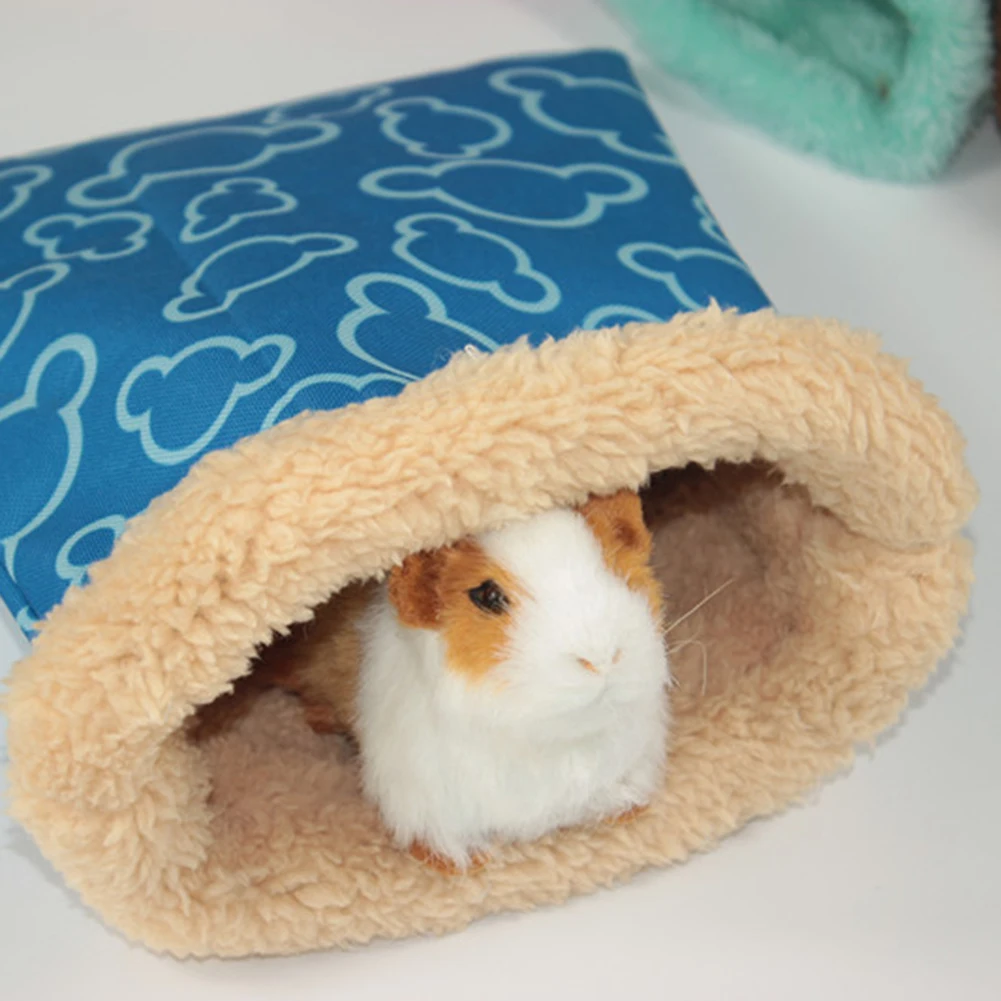 Маленький спальный мешок для домашних животных гнездо Ежик белка хомяк кровать волк морская свинья спальный мешок теплый Домашние животные пещера