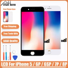 AAAA Original Screen LCD For iPhone 5 6 6s 7 8 Plus LCD Display Assembly Digitizer No Dead Pixel With 3D Touch Replacement LCD AAAA Original Screen LCD For iPhone 5 6 6s 7 8 Plus LCD Display Assembly Digitizer No Dead Pixel With 3D Touch Replacement LCD