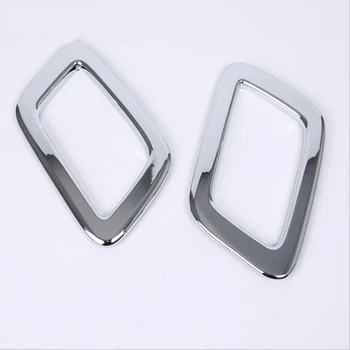 

Free Shipping 2PCS ABS Chrome Car Front Fog Lamps Cover Trim Fog Lamp Light Shade Trim For Acura TLX 2018 Car Styling Accessory