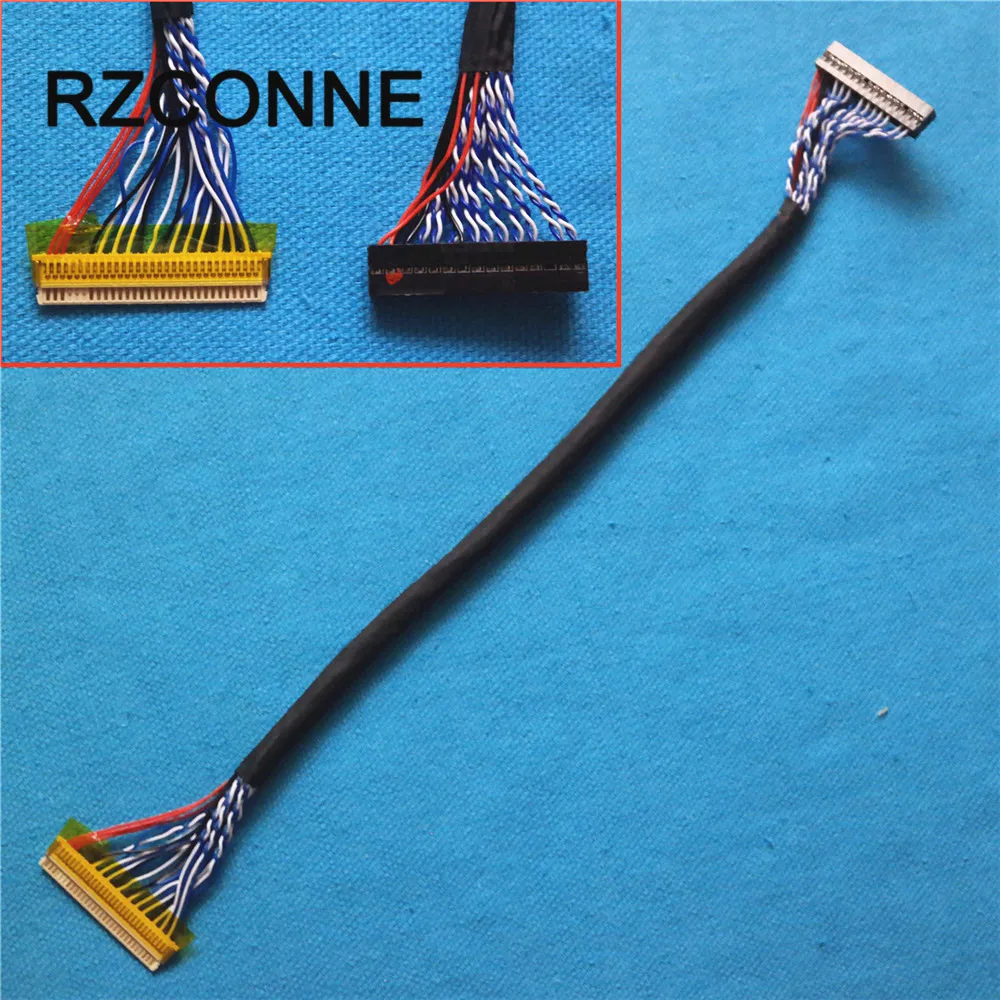 5pcs FIX 30 S8 Universal LVDS Cable FIX 30Pin 2ch 8 bit for 17'' 26