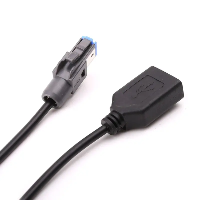 4-контактный Автомобильный USB Кабельный адаптер удлинитель шнура для Nissan Teana CD аудио радио плеер