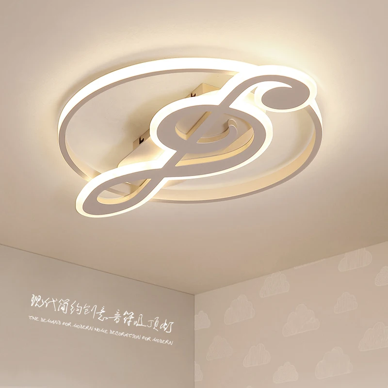 

Modern minimalist creative LED ceiling lights warm romantic bedroom boy and girl children's lamp ceiling lamp lighting 110V 220V