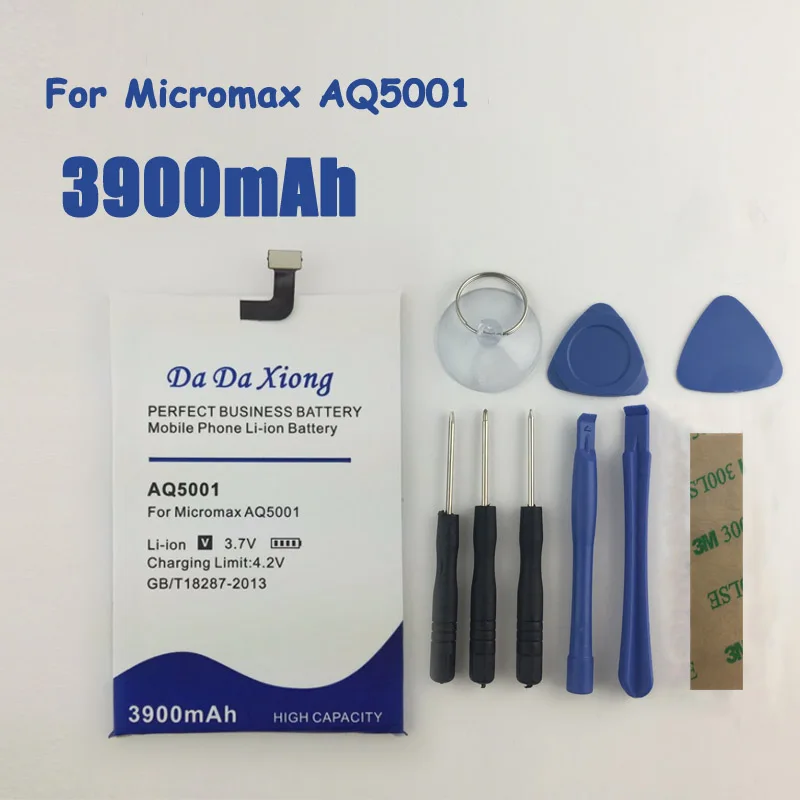 Новая запасная аккумуляторная батарея 3900mAh AQ5001 Для Micromax Zaw1055qaa | Мобильные