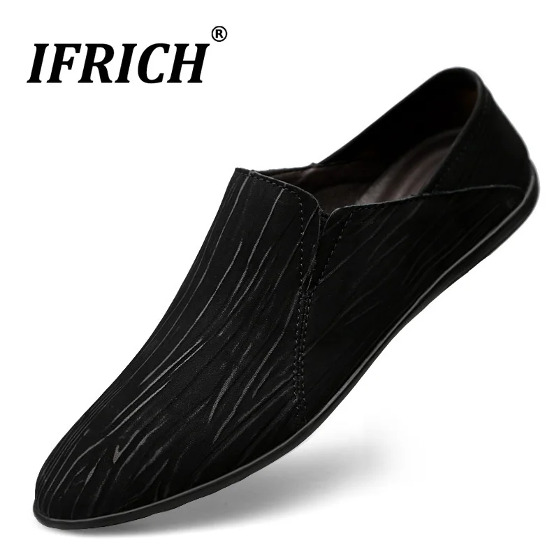 

Original Young Casual Loafers Shoes Hand Made High Quality Driver Shoes Man Genuine Leather Flats Casual Shoes Brand Men Sneaker