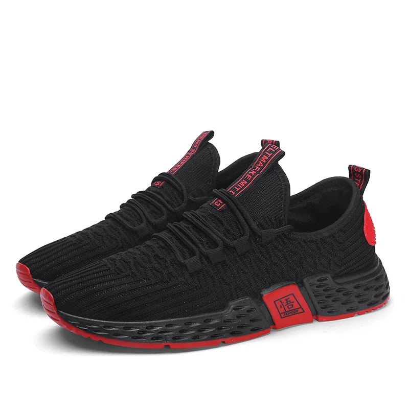 

2019 Summer Flywire Woven Series Explosion Breathable Sport Sneakers Stability Cushioning Fashion Rubber Lace-Up Running Shoes