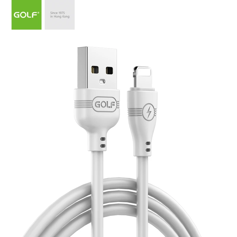 جولف 1 M USB كبل مزامنة بيانات ل فون 5 5 S 5C SE 6 6 S 7 8 زائد X XS ماكس XR السريع شحن المحمول شاحن USB للهاتف أسلاك كابلات