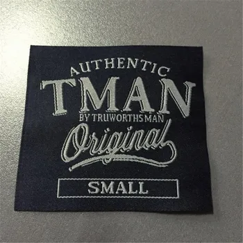 

Custom woven labels clothing main labels back neck center labels