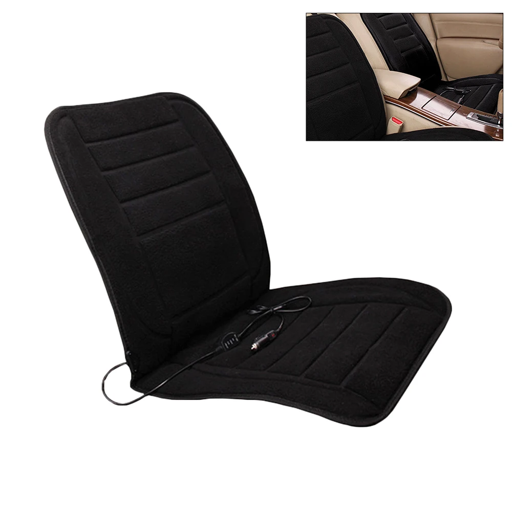 

1 Pcs 12 Volt Heated Car Seat Cushion Warm Cushion Heated Car Seat Cover Winter Thermostat Heater Warmer Heating Cushion Pad