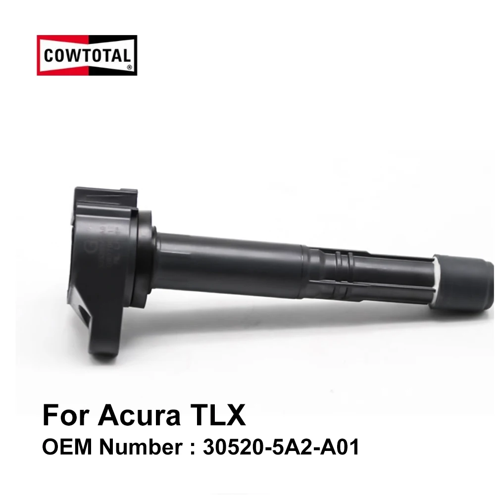 COWTOTAL Катушка зажигания для Acura TLX Код двигателя K24W7 2.4L OEM 30520-5A2-A01 (упаковка из 4) |