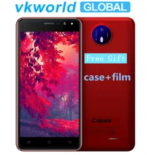 VKworld Cagabi One мобильный телефон 5,0 дюймов ips MTK6580A четырехъядерный Android 6,0 1 Гб ram 8 Гб rom Двойная Вспышка gps FM фонарик