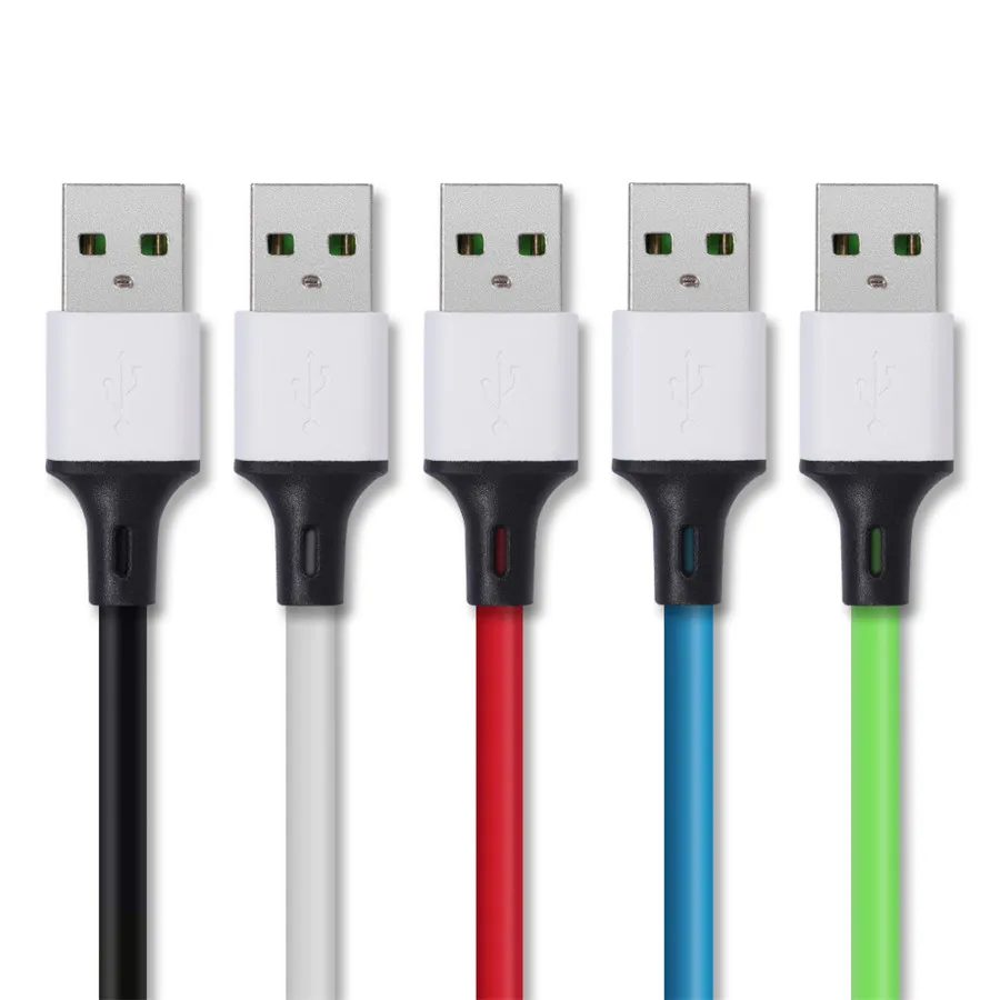 Шейные скобки... TPE 5 V 2A Micro USB кабель зарядного устройства проводной с микро usb корд