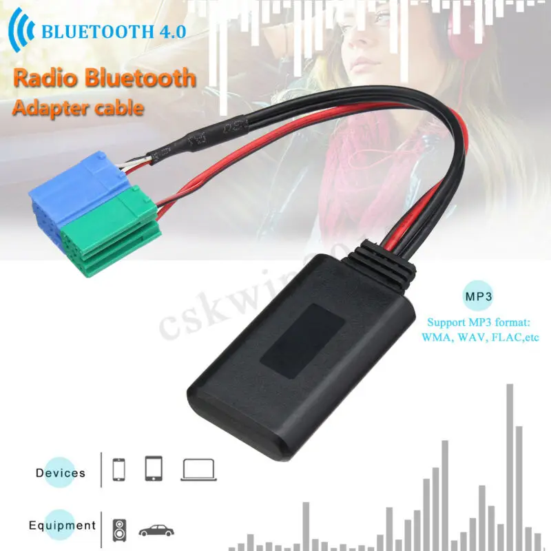 

Bluetooth Audio AUX Input Adapter for Porsche for Becker compatible with 2.0 3.0 4.0 other versions of Bluetooth protocol
