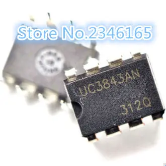 10 шт. UC3843 DIP8 UC3843A DIP UC3843AN новый оригинальный IC|Реле| |