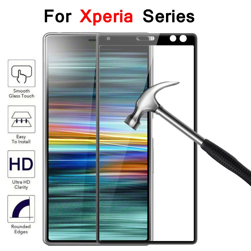 

Screen Protector For Sony Xperia 10 Plus Tempered Glass For Soni Experia XA1 Plus XA2 Ultra XZ1 Compact XZS XZ Premium XA 1 Film