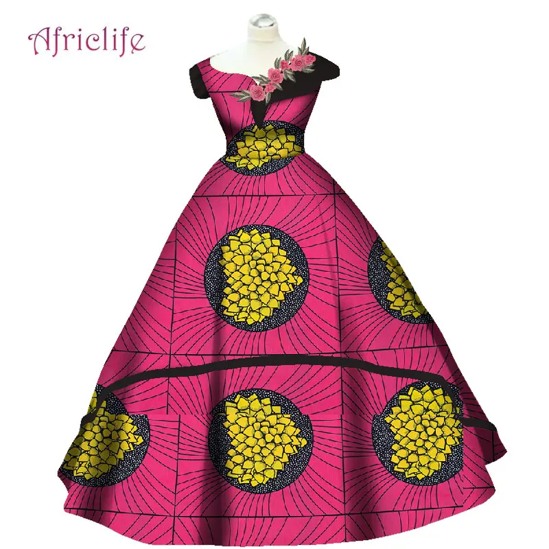 2019 Newest Design Bride Bridesmaid Dress Peach Decoration Plus