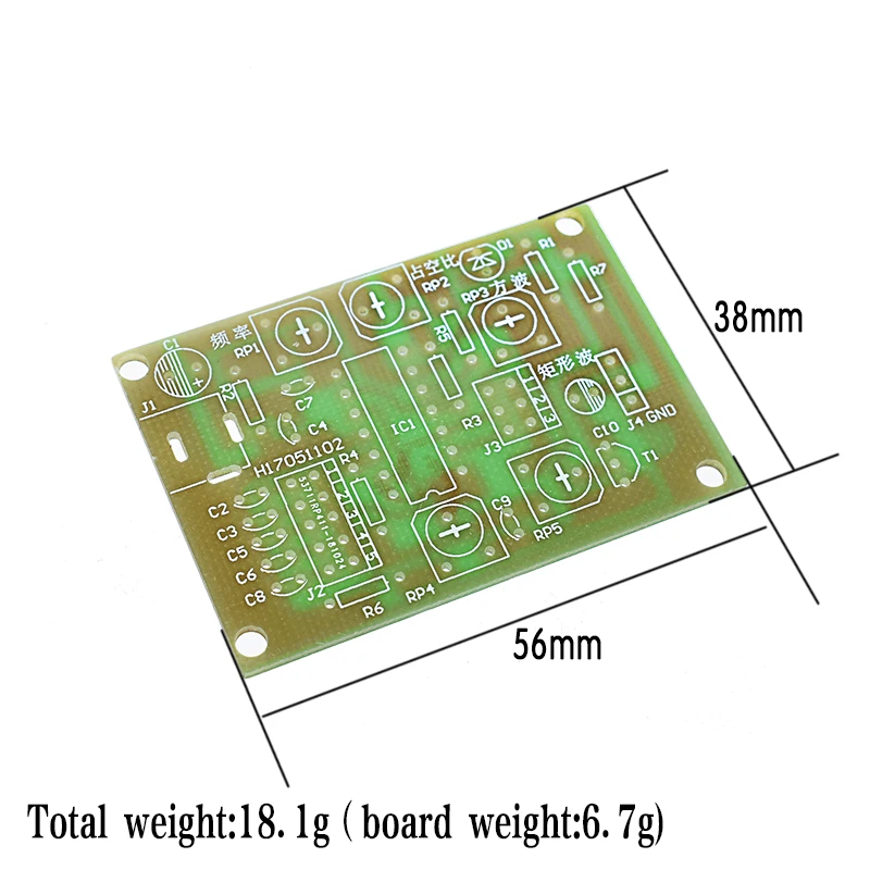 ICL8038 функция генератор сигналов комплект многоканальный сигнал сгенерированный электронный Обучение DIY запасные части