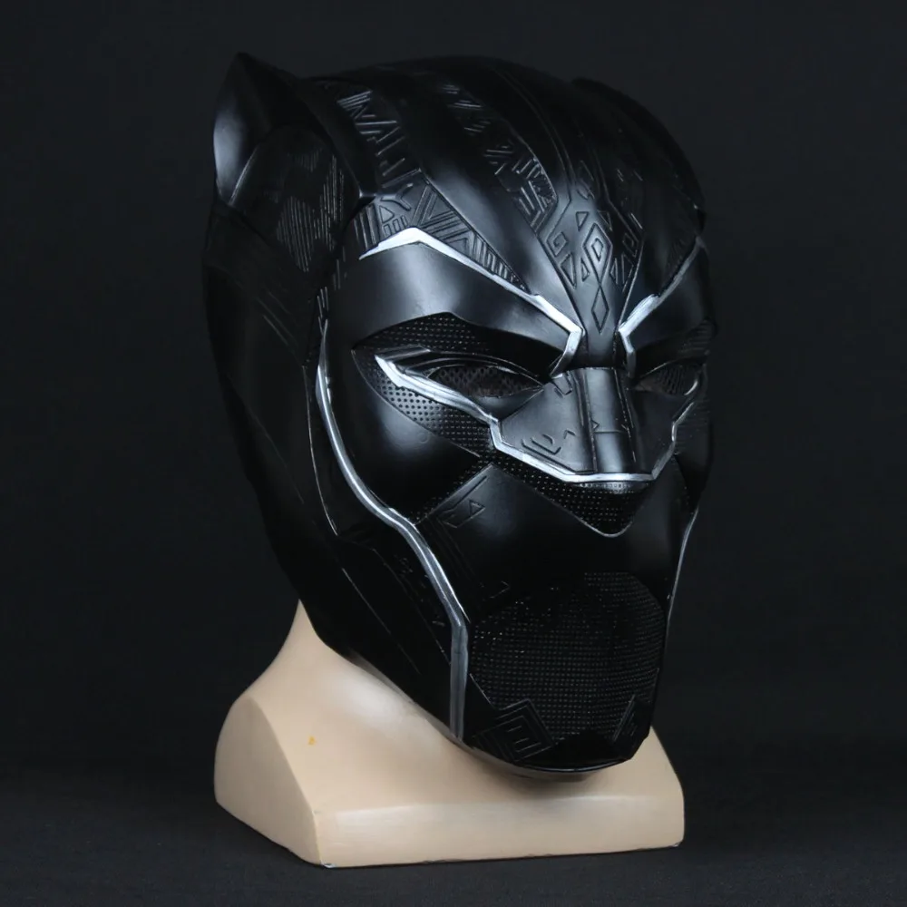 

2018 Movie Black Panther Mask Helmet Cospaly T'Challa Wakanda Superhero Black Panther Masks Avengers Infinity War Halloween Prop