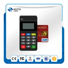 MPOS мобильный платежный терминал считыватель магнитных карт NFC и IC чип считыватель карт с клавиатурой-HTY711