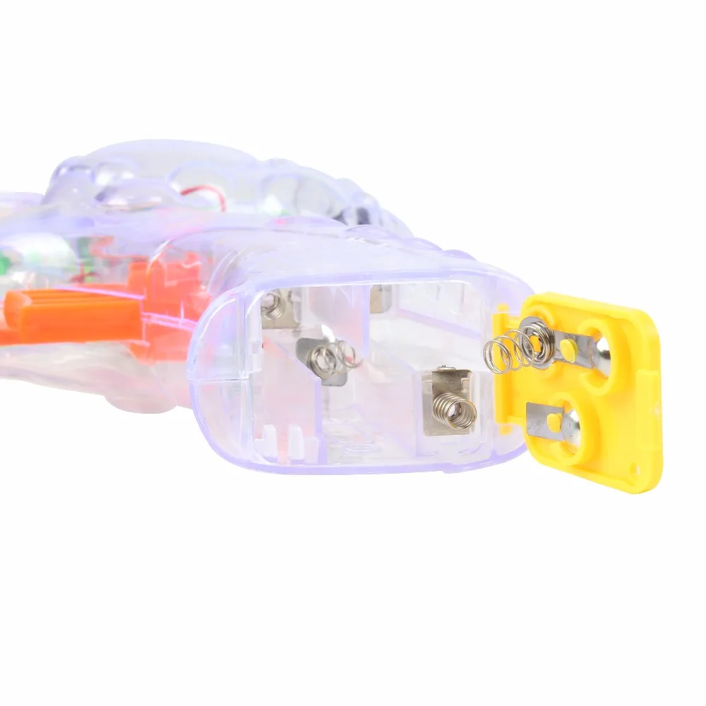 Bath Toy Supper Big 7 inch Bubble Shooter Gun Blower Machine Blaster Maker for Girls Kids Toddler Adults Flashing Sounding