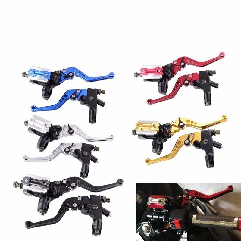 

7/8" Motorcycle Front Brake Clutch Master Cylinder Brake Clutch Pump Lever Brake Lever Handle For Honda Vespa Yamaha Mxs125