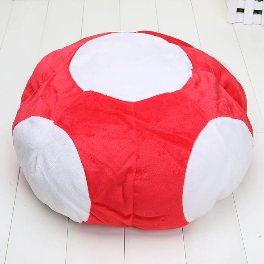 12 ''Super Mario champignon peluche jouet Anime Cosplay chapeau peluche jouets