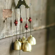 Бронзовый колокольчик дверной кулон кабинет спальня фэн шуй кулон Альтернативная колокольчик