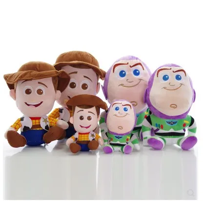 

Cartoon 2 Styles Toy Story Cowboy Sheriff Woody Plush Dolls Lovely Stuffed Toys 20cm/30cm/40cm for children gift