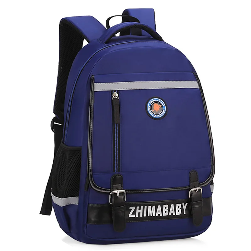 Reflective Design School Bags for Teenage Boys Girls Waterproof Primary