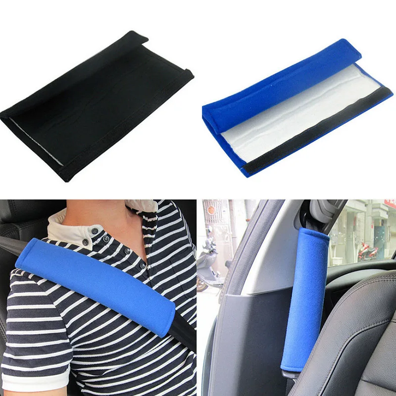 Icaroom 2pcs Car Styling Car Safety Belt Car Seat Belt Cover 3 Layers