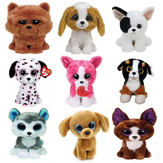 6" TY Beanie Boo's Slush Romeo Cookie Dexter Dougia Roscoe Marcel 15cm