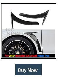 AMG карбоновая задняя крышка сиденья для Mercedes A45 cl45 GLA45 C63 AMG чехол на стул автомобильные аксессуары отделка интерьера Стайлинг