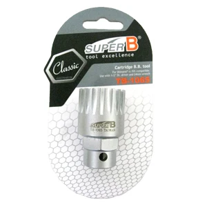 Топовый сорт Super B TB 1065 торцевой инструмент для картриджа Shimano ISIS Bike BB|super b|bottom bracket