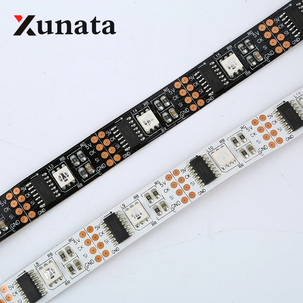 #Best 5M 1M Pixel Strip WS2801 32 pixels m 5050 Original IC Individually Addressable RGB LED Strip light full color DC5V like LPD8806