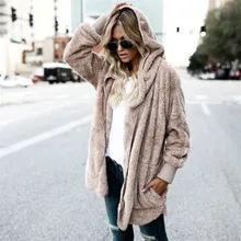 Thick Warm Velet Women Coat Blends Polyester Fur Open Stitch Casual Women Female Coat 2018 Fashion Hot Slim Fit Windproof + Hat Thick Warm Velet Women Coat Blends Polyester Fur Open Stitch Casual Women Female Coat 2018 Fashion Hot Slim Fit Windproof + Hat