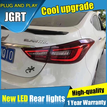 

Car Styling for Hyundai Elantra Taillights New LED Tail Lamp 2011-2015 LED Rear Lamp Fog Light DRL+Brake+Park+Signal light
