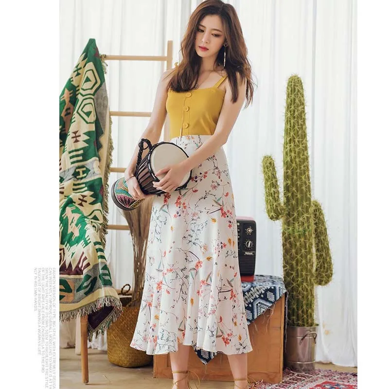 2018_Vintage_Maxi_Skirt_Women_Solid_Boho_Chiffon_Saia_Longa_Summer_Vestidos_printed_mermaid_Bohemian_Long_Skirts_Woman_Clothing_16