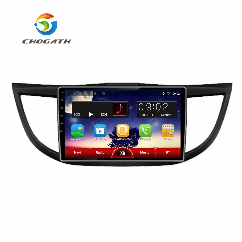 

ChoGath 9'' car Multimedia Player Quad Core Android 9.0 Car radio Navigation GPS Player for Honda CRV 2012-2017 with Canbus