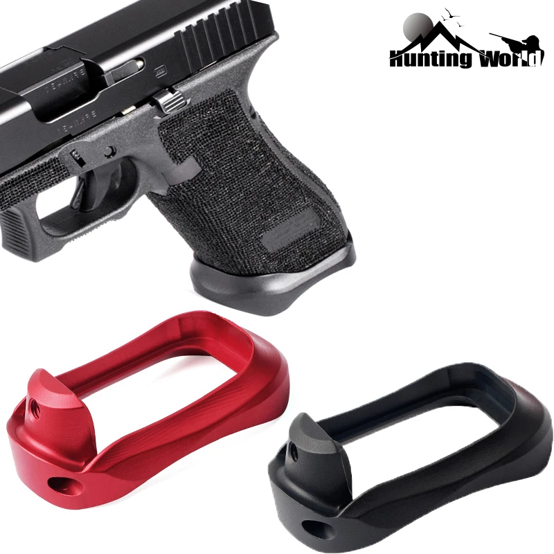 Тактический ЧПУ Алюминий Глок сцепление Adater Magwell для Glock 17 22 24 31 34 35 37 Gen 1 4 года база