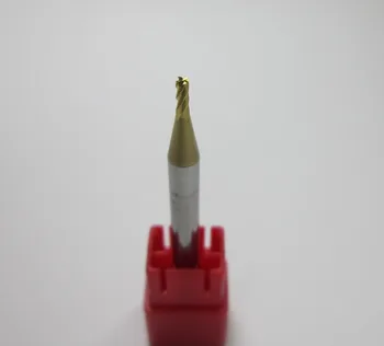 

wholesale 10PCS HRC62 DIA 1.5MM 4 flutes Tungsten Carbide End Mill / milling cutter Flat CNC machine for stainless steel