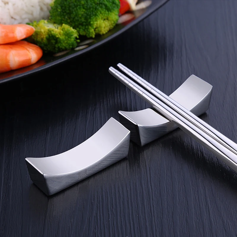 240pcs/lot Chinese Chopstick Rest Traditional Irregular Square 304