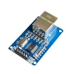 ENC28J60 сетевой модуль SPI интерфейс Ethernet MCU для макетной платы модуль для arduino