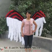 Пользовательские большие размеры уникальный Виктория "Ангел Перо крылья событие для вечеринок Косплэй подарок Перо реквизит EMS