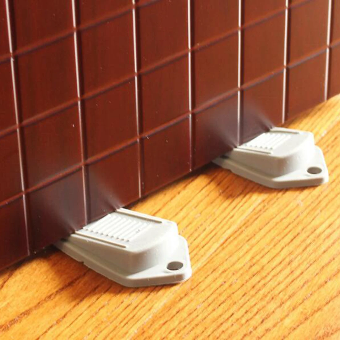 

1Pc Convenient Decorative Door Stopper Door Stop Works on All Floor Surfaces Rubber Baby Safety Finger Protector Door Stops
