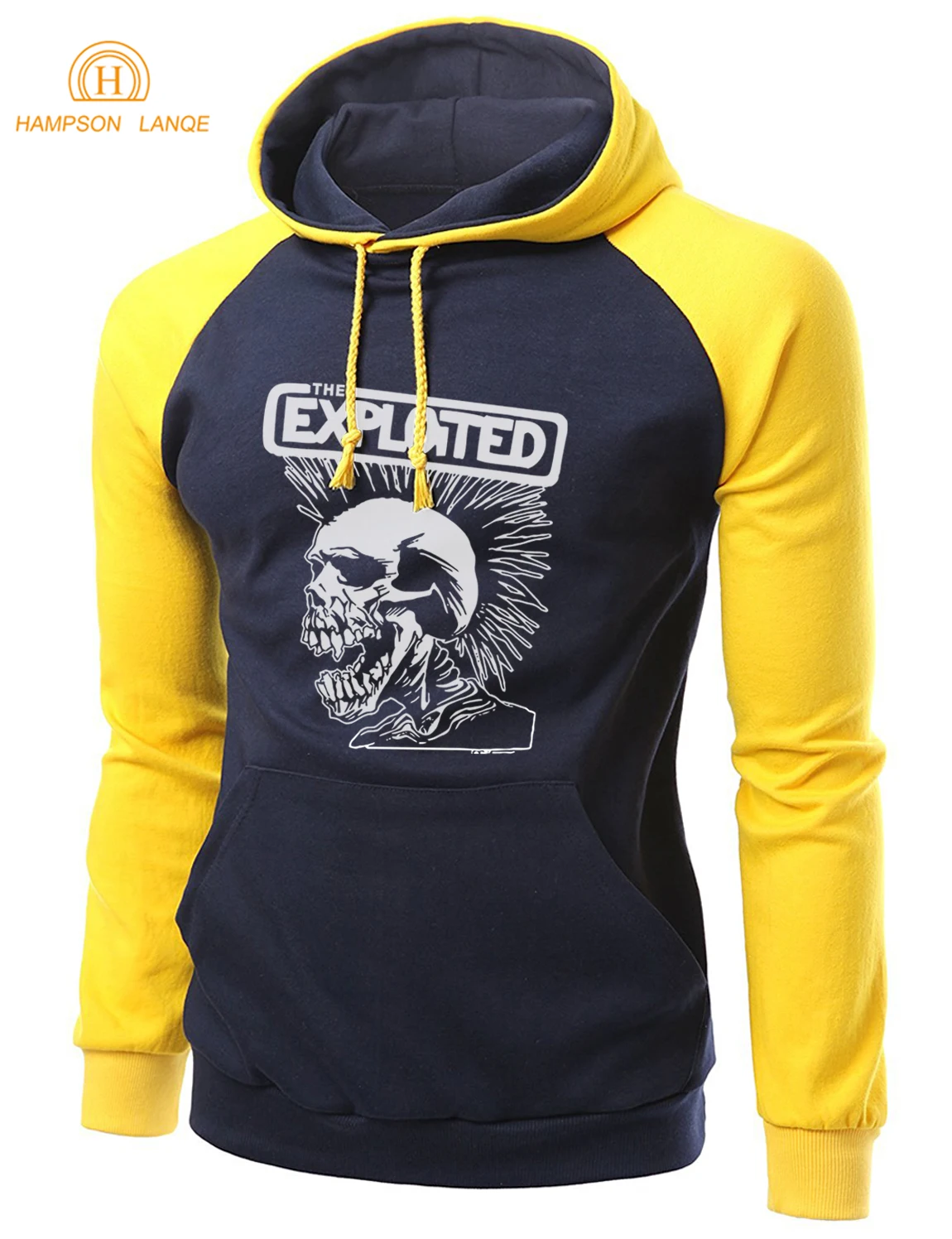 Buy Punk Style Skull Print Rock Hoodies 2019 Autumn