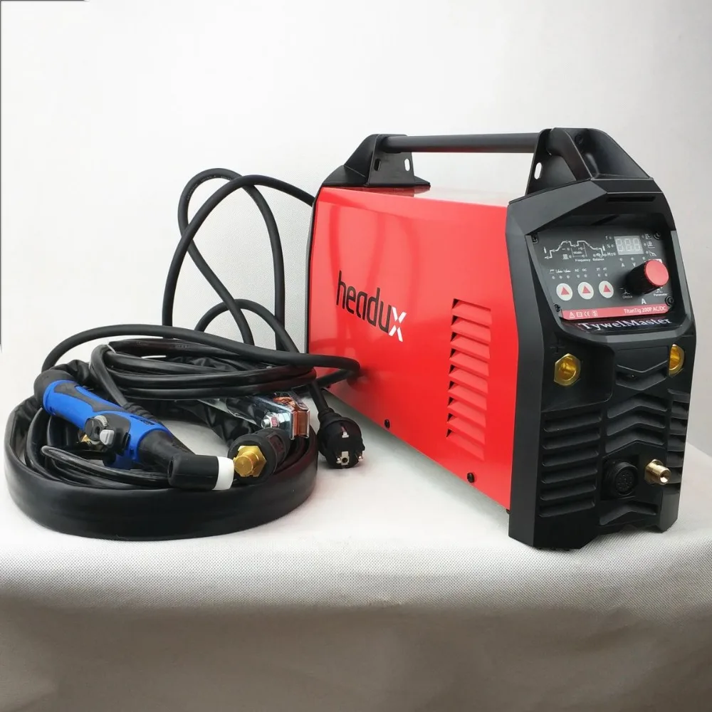 200A DC Pulse TIG//MMA IGBT Aluminium Welder 50A Plasma Cutter All Accessories