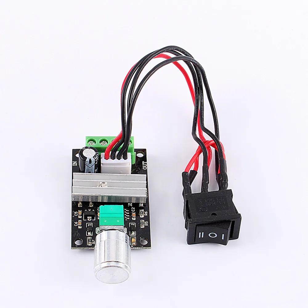 DC 6-28 V PWM регулятор скорости двигателя реверсивный переключатель контроллер мотор-редуктор регулятор скорости