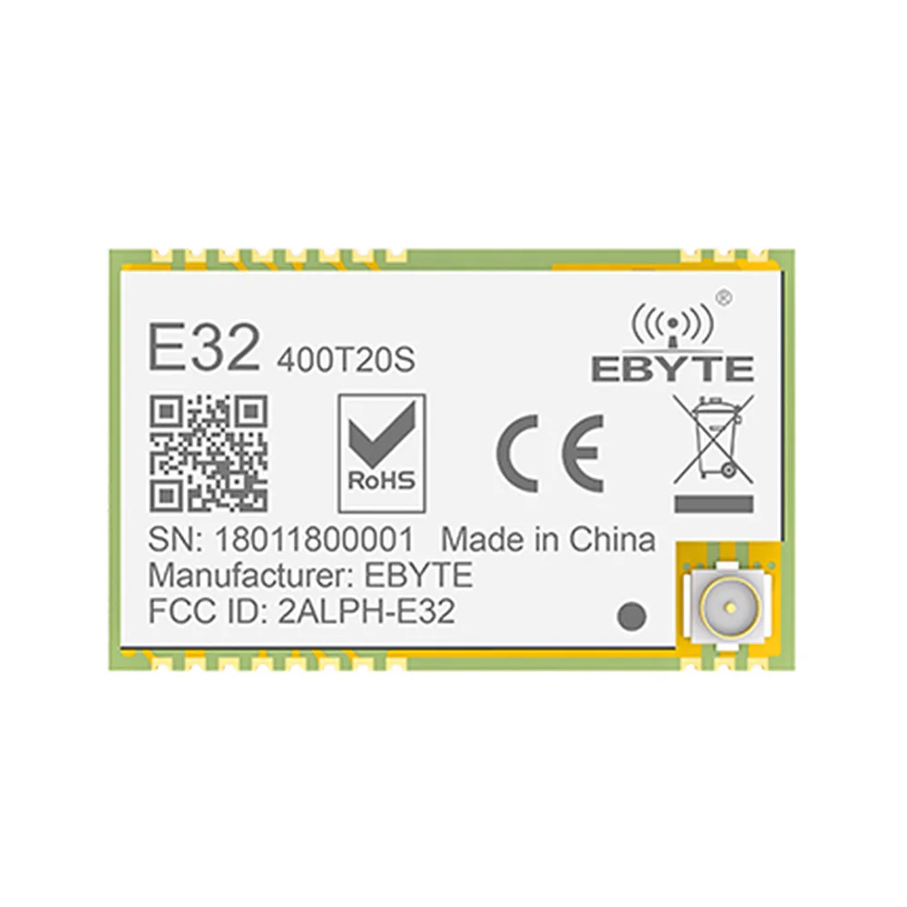 Дальний радиочастотный модуль E32-400T20S LoRa SX1278 433 МГц передатчик и приемник 1 шт