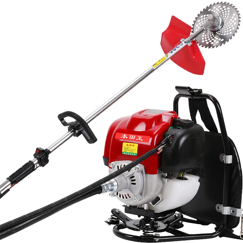 BACKPACK GX35 4 STROKE 35CC ENGINE 7 IN 1 LONG REACH PRO MULTI TOOL BRUSH CUTTER WHIPPER SNIPPER