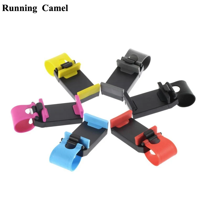 

Running Camel Universal Car Steering Wheel Clip Mount Holder for iPhone 7 7Plus 6 6s for Samsung Xiaomi Huawei Mobile Phone GPS