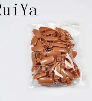 

100pcs/pack PP Material Original Type Accessory Replacement Refill Nail Tips for Practice Hand Nail Trainer False Nail tips